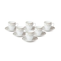 Lorren Home Trends Espresso Cup and Saucer Set LHT1678